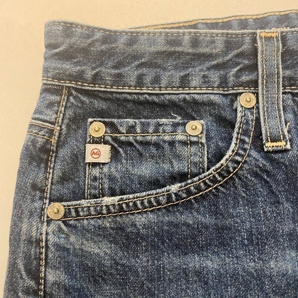 ADRIANO GOLDSCHMIED Denim Frayed Mini Skirt, 26 - Picture 2 of 7